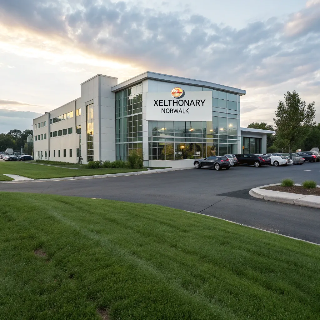 Office building of XELTHONARY in Norwalk
