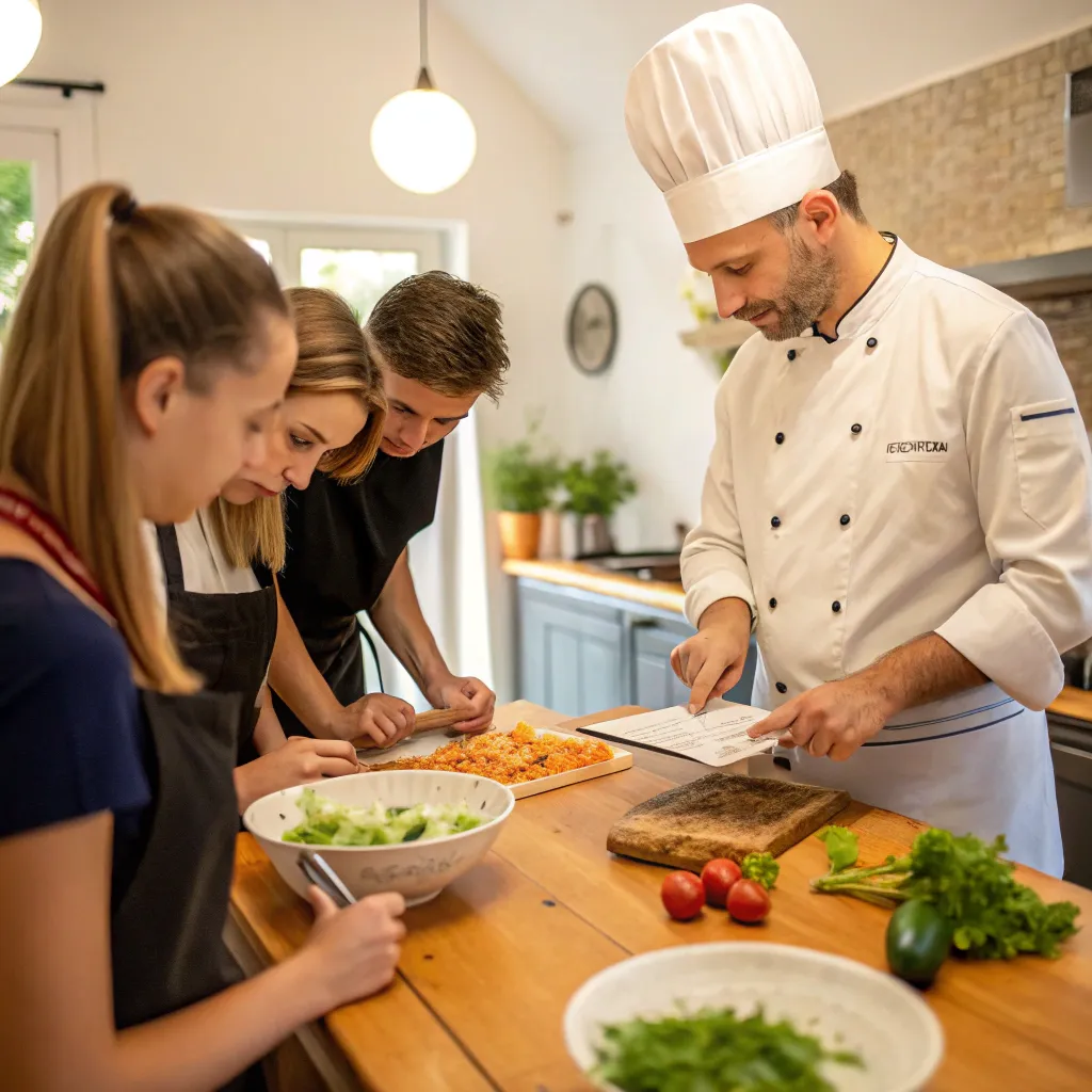 Private cooking class